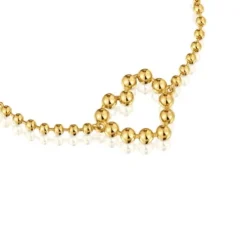 18 kt gold-plated silver heart Chain bracelet Sugar Party