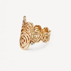 Anel ATELIER Rosa de Abril em Ouro com Diamantes