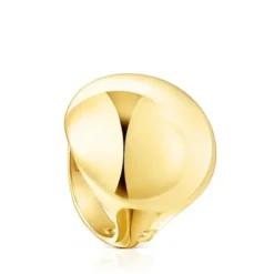 Anel Plump em prata vermeil