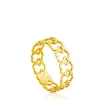 Anel Silueta em Ouro