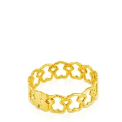 Anel Silueta em Ouro