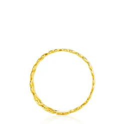 Anel Silueta em Ouro