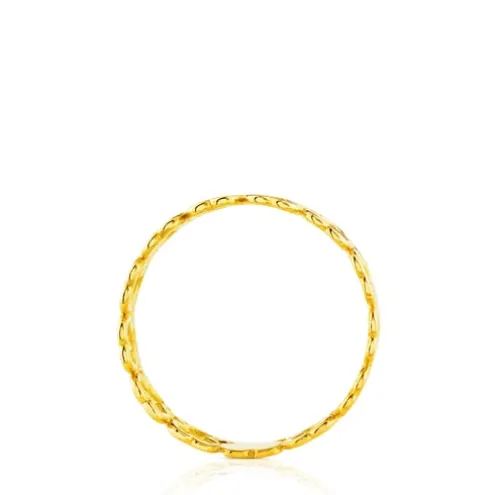 Anel Silueta em Ouro