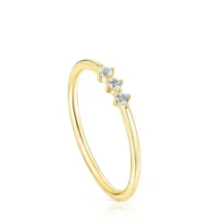 Anel tira em ouro e diamantes Les Classiques