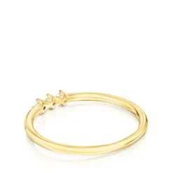 Anel tira em ouro e diamantes Les Classiques