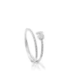 Anel TOUS Brillant de Ouro branco com diamantes