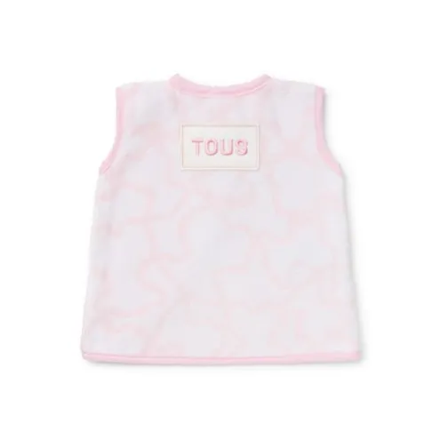 Babete Camisola Kaos Rosa
