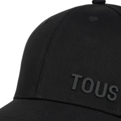 Boné preto TOUS Logo Metal