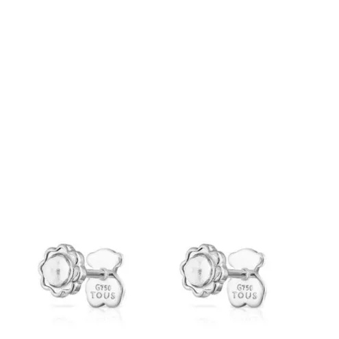 Brincos Baby Tous em ouro branco