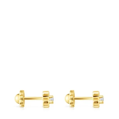 Brincos Baby Tous em Ouro