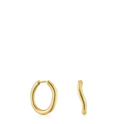 Brincos de argola em ouro 11 mm New Hav