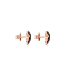 Brincos Motif em Prata Vermeil rosa