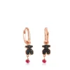 Brincos Motif em Prata Vermeil rosa