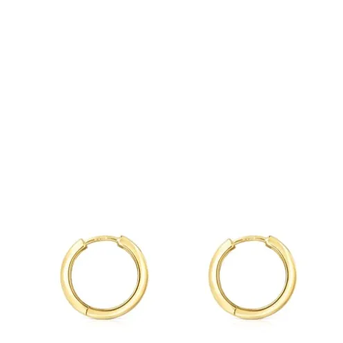 Brincos TOUS Basics em Prata vermeil