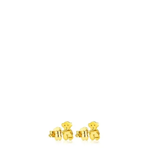 Brincos TOUS Bear em Ouro