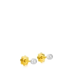 Brincos TOUS Diamonds em Ouro