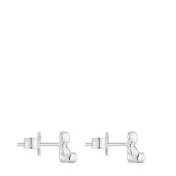Brincos urso em prata 7,2 mm Bold Bear