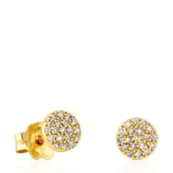 Brincos Gem Power em Ouro com Diamantes