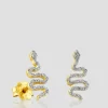 Brincos Gem Power em Ouro com Diamantes