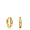 Brincos Gem Power em Ouro com Diamantes