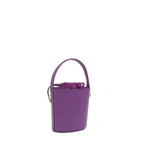 Bucket bag pequena roxa TOUS Lucia