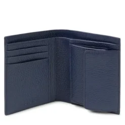 Carteira Flap em pele azul-marinho TOUS Miranda
