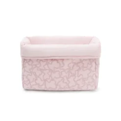 Cesto infantil de tecido Home Kaos Cor-de-Rosa