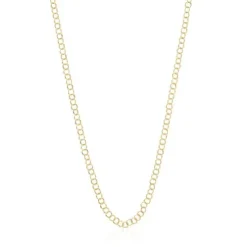 Colar curto argolas em ouro 50 cm TOUS Basics