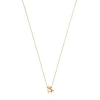 Colar curto em ouro e urso I-Bear