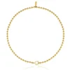 Colar de corrente de prata banhada a ouro 18 quilates Sugar Party