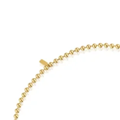 Colar de corrente de prata banhada a ouro 18 quilates Sugar Party