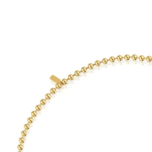 Colar de corrente de prata banhada a ouro 18 quilates Sugar Party