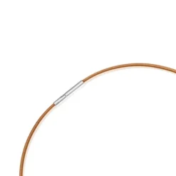 Colar em aço IP laranja 2 mm Mesh Tube