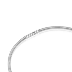 Colar em aço 4 mm Mesh Tube