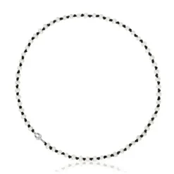 Colar em nylon preto com pérolas cultivadas de 42 cm TOUS MANIFESTO
