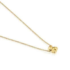 Colar em ouro e motivo urso Bold Bear