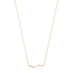 Colar em ouro e pedras preciosas TOUS St Tropez