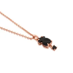 Colar Erma em Prata Vermeil rosa