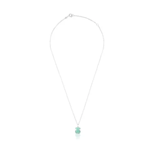 Colar New Color em Prata com Amazonite