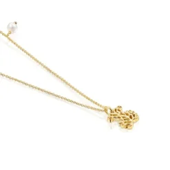 Colar Oceaan em ouro e pérola