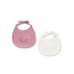 Conjunto de babetes de bebé Trend cor-de-rosa