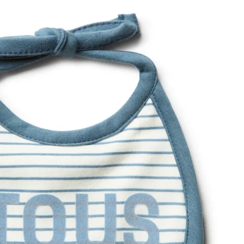 Conjunto de babetes de bebé Classic azul