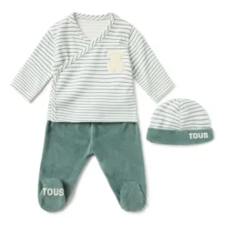 Conjunto de bebé recém-nascido Classic verde
