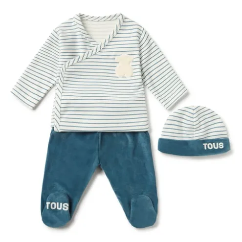 Conjunto de bebé recém-nascido Classic azul