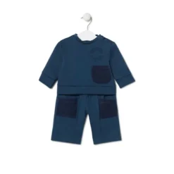 Conjunto de bebé Trend azul marinho
