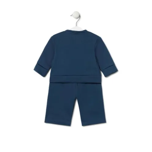 Conjunto de bebé Trend azul marinho