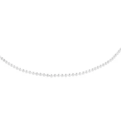 Corrente comprida TOUS Chain em Prata com bolas de 2,2 mm, 80 cm.