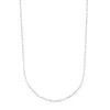 Corrente comprida TOUS Chain oval em Prata, 95 cm.