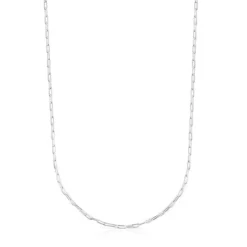 Corrente comprida TOUS Chain oval em Prata, 95 cm.
