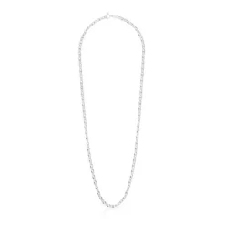 Corrente média TOUS Chain em Prata, 60 cm.
